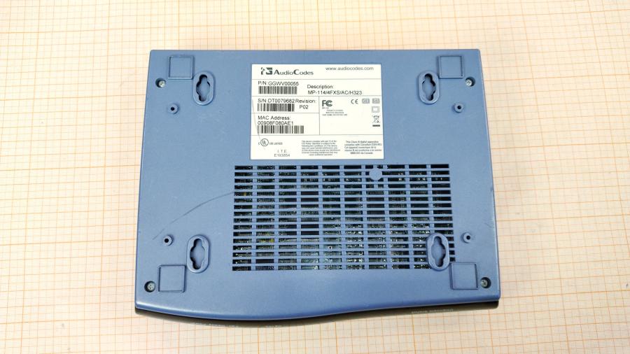217-115-001 Шлюз VoIP AudioCodes MP-114/4FXS #9