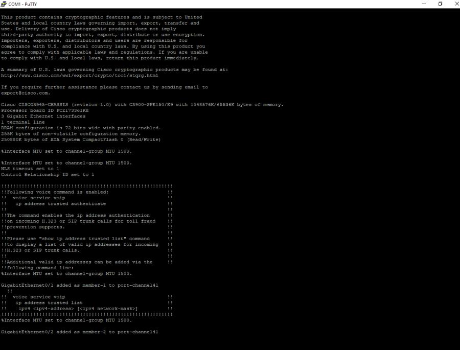 217-132-001 Маршрутизатор CISCO 3945 #19