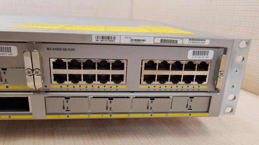 217-140-001 Коммутатор модульный CISCO WS-C4900M #4