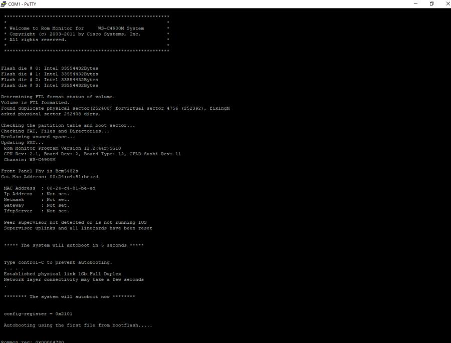 217-140-001 Коммутатор модульный CISCO WS-C4900M #22