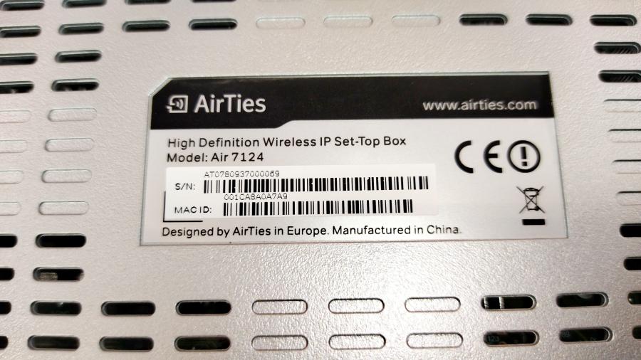 217-144-003 IPTV приставка AIRTIES Air7124 #9