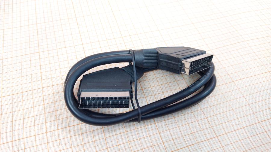 217-156-001 Кабель интерфейсный  SCART - SCART 1m #1