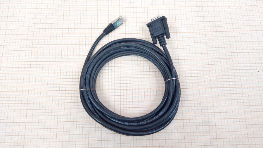 217-158-001 Кабель интерфейсный  DB-9 (M) - RJ45 5M #1