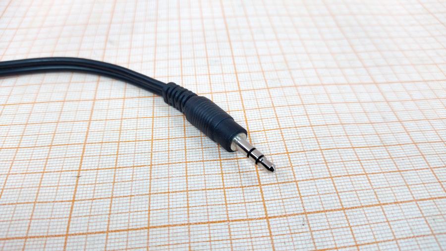 217-160-001 RCA audio cable  MiniJack 3.5 (M) - 2xRCA (F) 0.2M #3