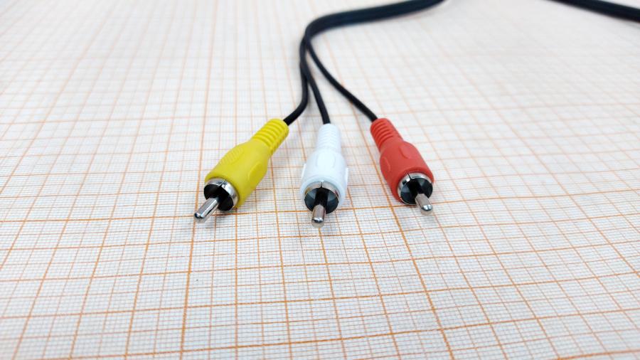 217-161-001 RCA audio cable  MiniJack 3.5mm - 3xRCA 1.5m #2