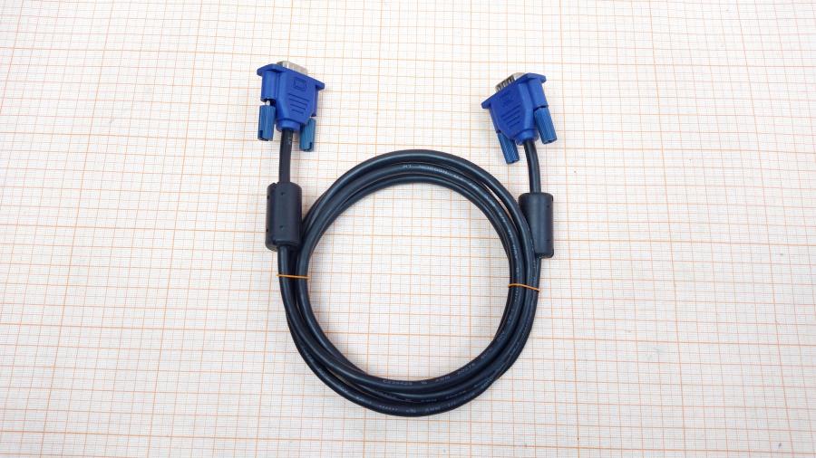 217-164-001 Кабель SVGA 15M/15M  VGA 15M - VGA 15M 1.8m fr #1
