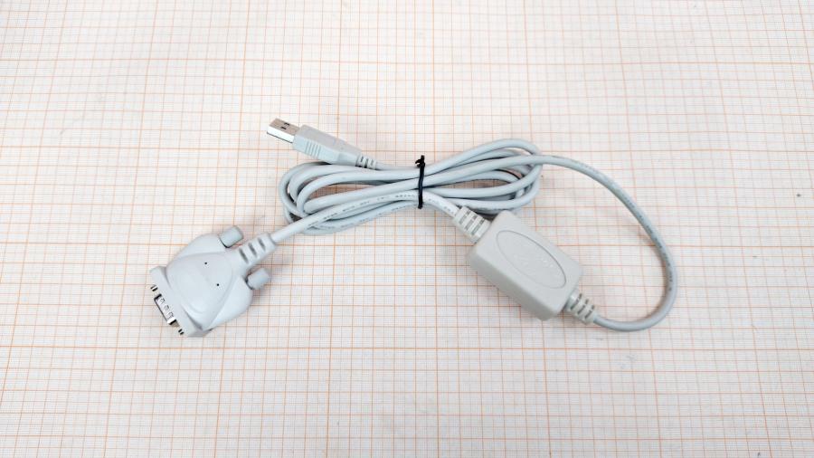 217-171-001 Кабель конвертер RS232-USB Cablexpert DB-9 (M) - USB-A (M) #1