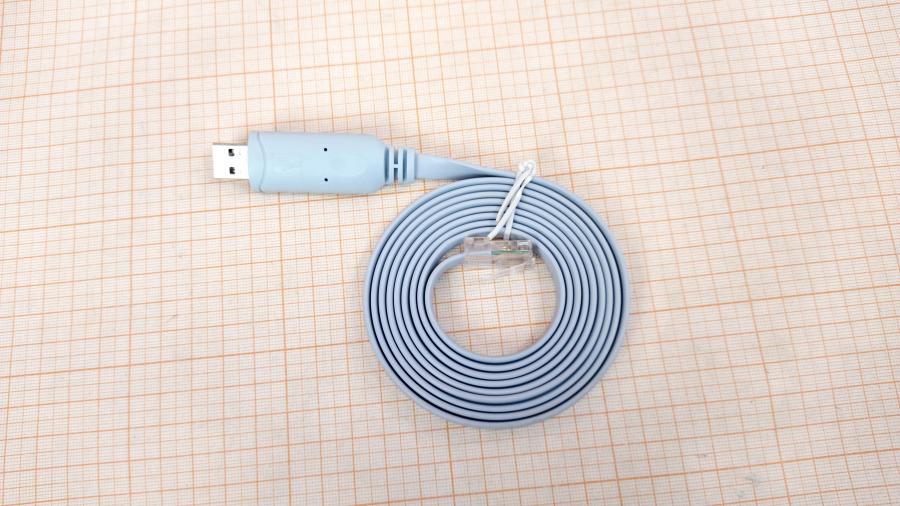 217-173-001 Консольный кабель  USB A (M) - RJ45 1.8M #1