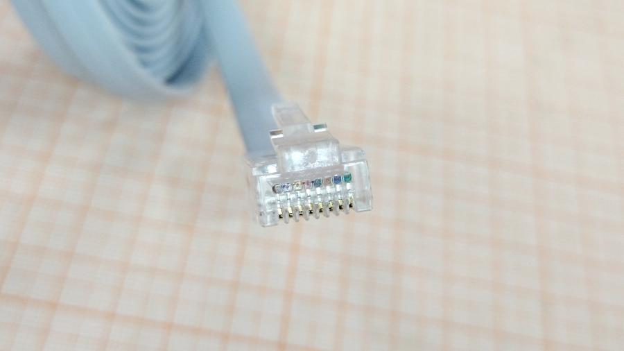 217-173-001 Консольный кабель  USB A (M) - RJ45 1.8M #4
