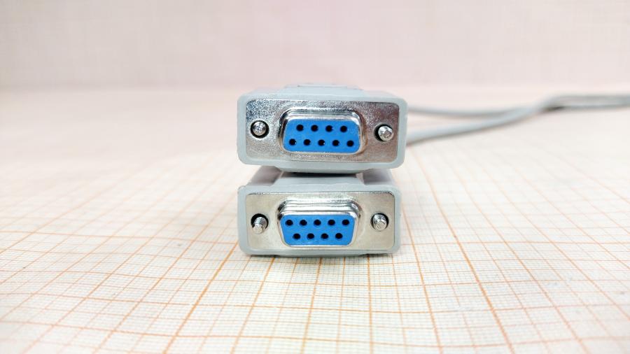 217-188-001 Кабель интерфейсный  COM DB9(F) - COM DB9(F) 3M #3