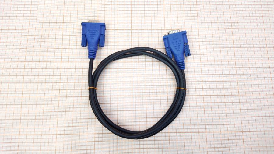 217-191-001 Кабель SVGA 15M/15M  VGA 15M - VGA 15M 1.5m #1
