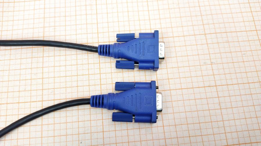 217-191-001 Кабель SVGA 15M/15M  VGA 15M - VGA 15M 1.5m #2