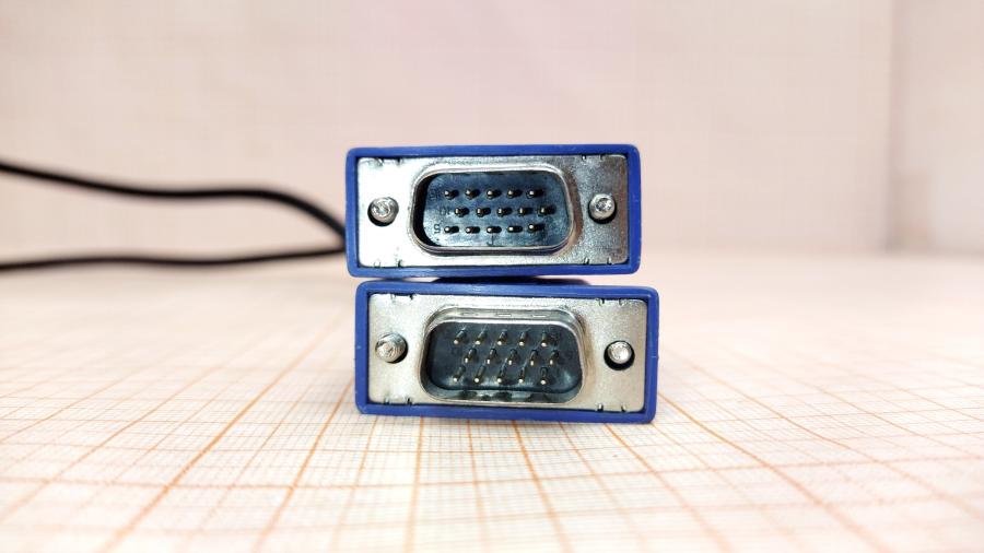 217-191-001 Кабель SVGA 15M/15M  VGA 15M - VGA 15M 1.5m #3