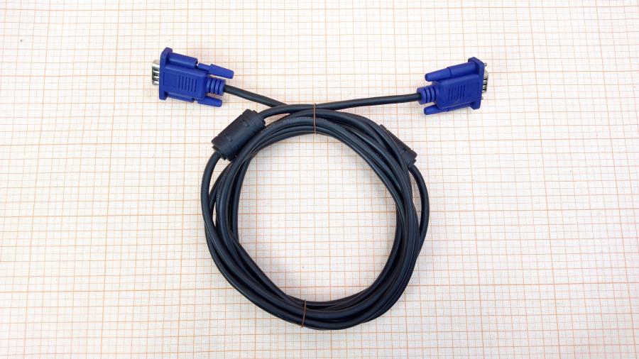 217-193-001 Кабель SVGA 15M/15M  VGA 15M - VGA 15M 3m fr #1