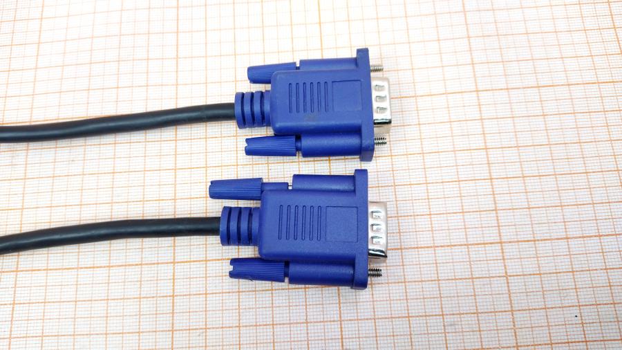 217-193-001 Кабель SVGA 15M/15M  VGA 15M - VGA 15M 3m fr #2