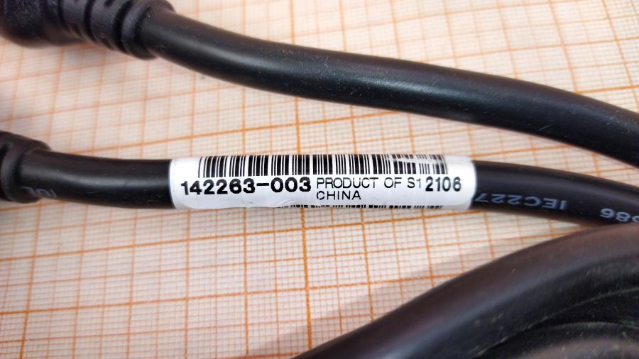 217-201-001 Удлинитель питания IEC-C14 HP 142263-003 #4