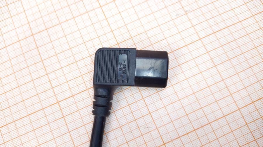 217-208-001 Кабель питания CEE7/7  CEE7/7 Угловой - IEC-C13 Угловой 3G×1.0мм² 1.2M #2