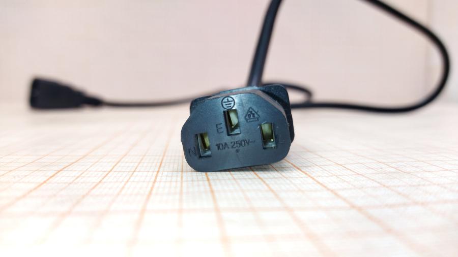 217-213-001 Удлинитель питания IEC-C14 YONG HAO IEC C13 - IEC C14 3G×0.75мм² 1.2m #3