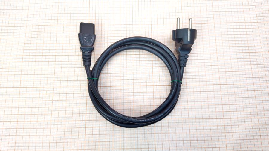 217-214-001 Кабель питания CEE7/7   CEE7/7 - IEC-C13 3G×0.75мм² 1.8M #1