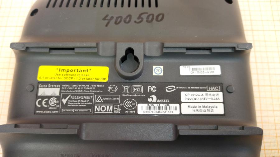 217-217-001 Телефон VoIP CISCO CP-7912G #13