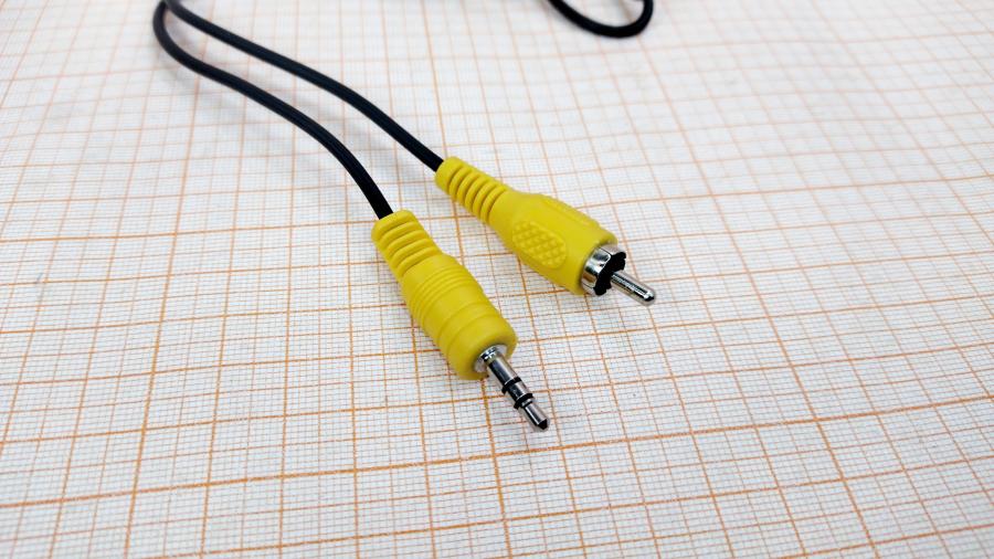 217-223-001 RCA audio cable  MiniJack 3.5mm - RCA 1.5m #2