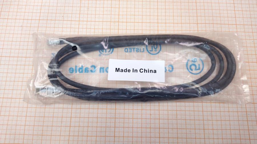 217-225-001 Патч-корд  U/UTP Cat.5E 1.8m Чёрный #2