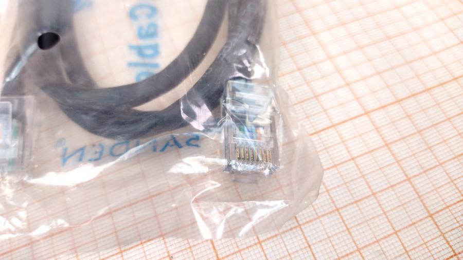 217-225-001 Патч-корд  U/UTP Cat.5E 1.8m Чёрный #4