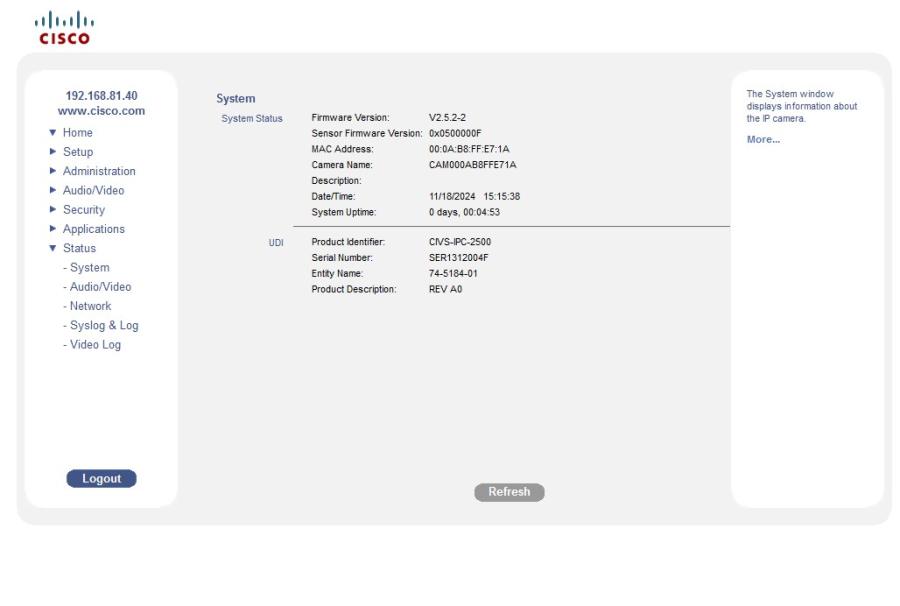 217-226-001 Камера видеонаблюдения CISCO CIVS-IPC-2500 #10