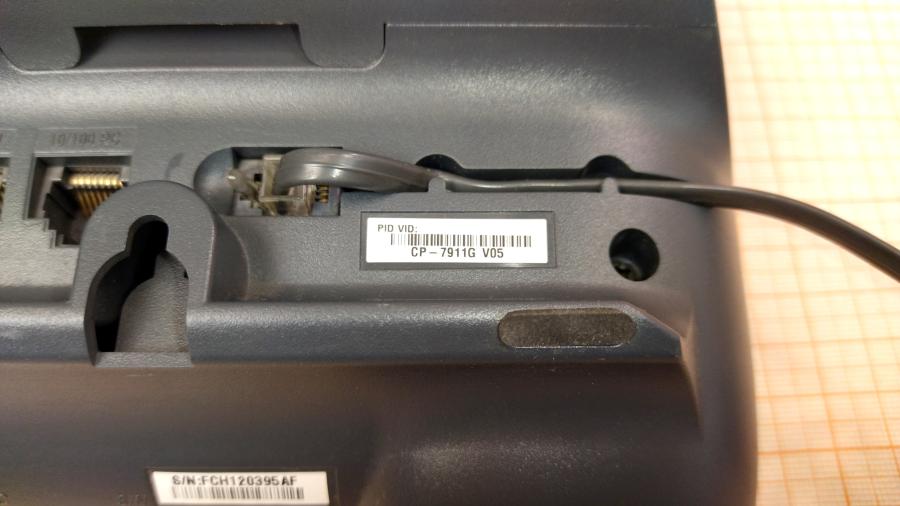 217-228-001 Телефон VoIP CISCO CP-7911G #12