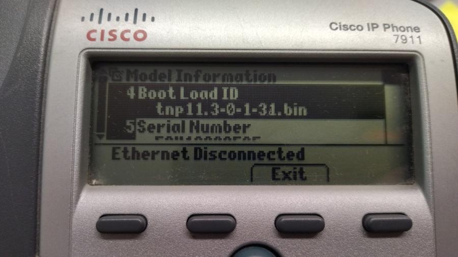 217-228-001 Телефон VoIP CISCO CP-7911G #16