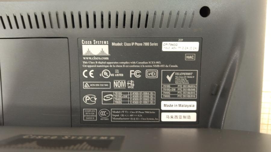 217-227-004 Телефон VoIP CISCO CP-7940G #11