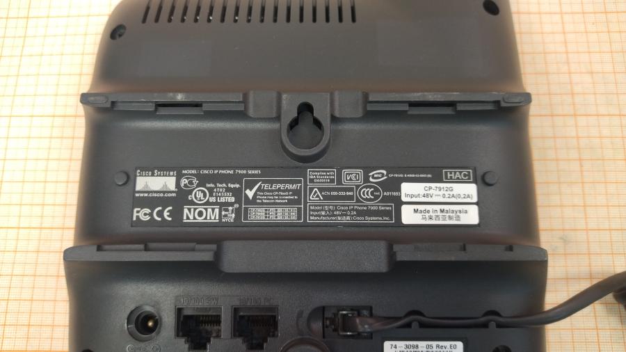 217-217-004 Телефон VoIP CISCO CP-7912G #12