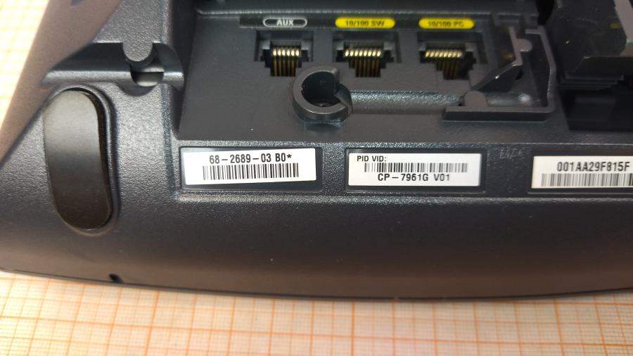 217-218-002 Телефон VoIP CISCO CP-7961G #14