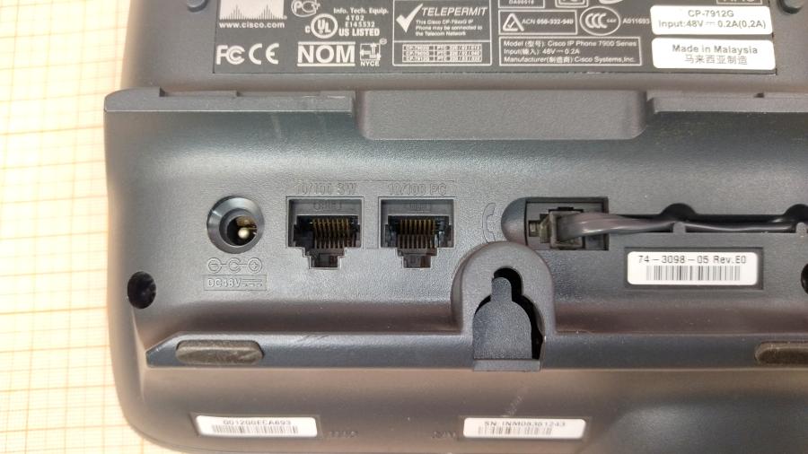 217-217-005 Телефон VoIP CISCO CP-7912G #12