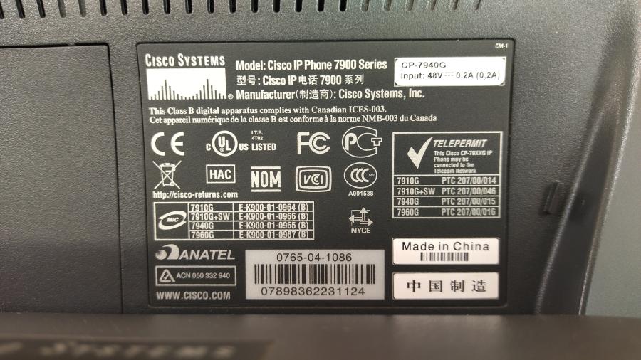 217-227-011 Телефон VoIP CISCO CP-7940G #10