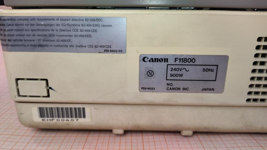 219-026-001 Копир CANON FC-3 #19