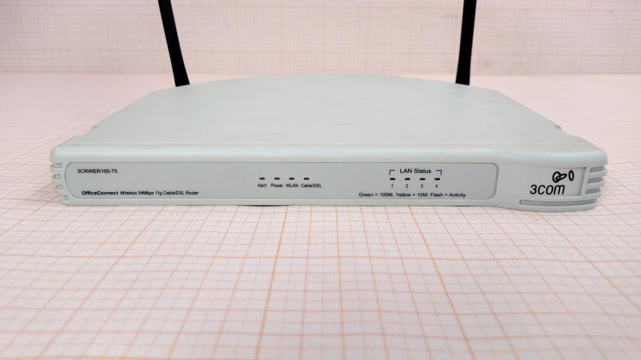 219-030-001 Роутер WiFi 3COM OfficeConnect WL-537 (3CRWER100-75) #2