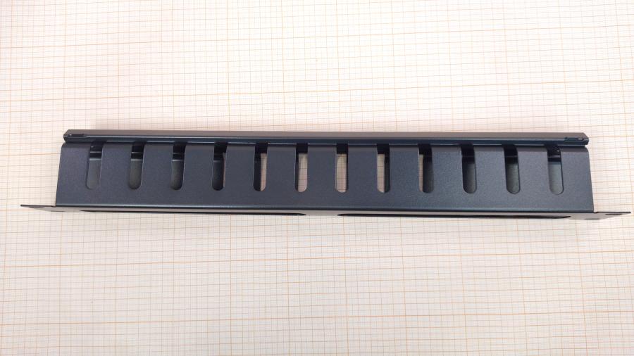 218-035-001 Кабельный органайзер Cabeus JB07-1U-BK #3