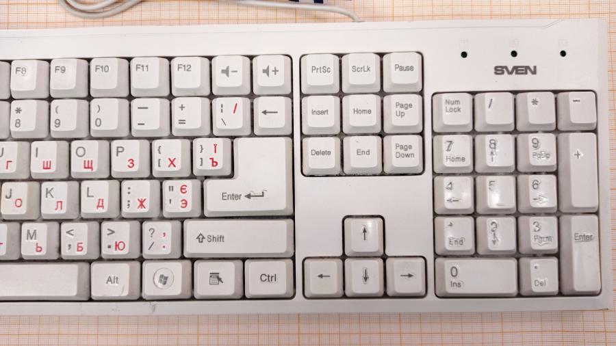 219-060-002 Клавиатура проводная SVEN 303 #3