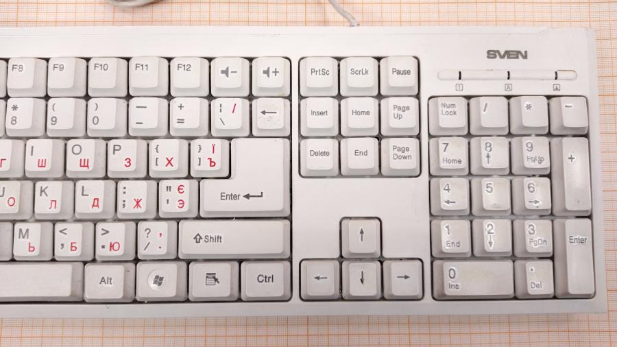 219-060-003 Клавиатура проводная SVEN 303 #3