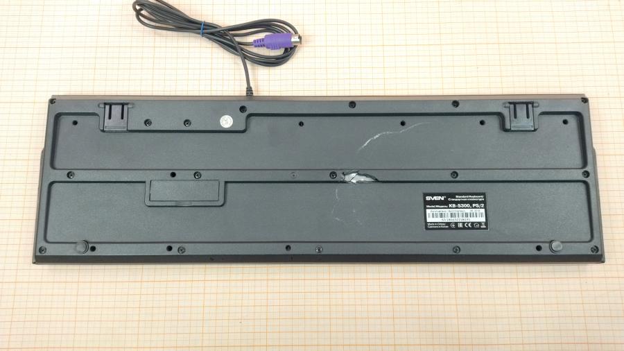 219-062-001 Клавиатура проводная SVEN KB-S300 PS/2 #4