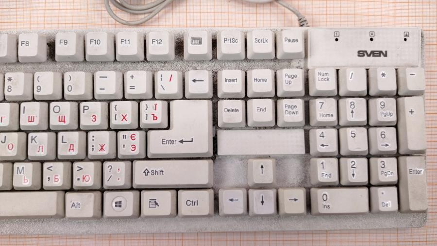 219-063-001 Клавиатура проводная SVEN 301 #3