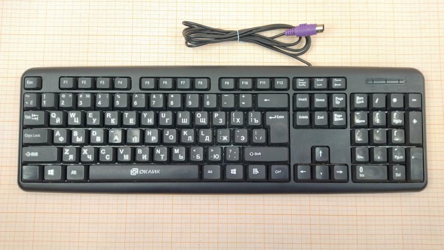 219-064-001 Клавиатура проводная OKLICK 180M #1