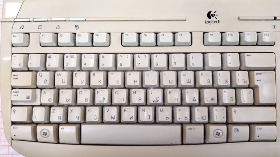 219-066-001 Клавиатура проводная Logitech Internet 350 Y-SAG76A PS/2 #2