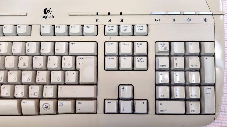219-066-001 Клавиатура проводная Logitech Internet 350 Y-SAG76A PS/2 #3