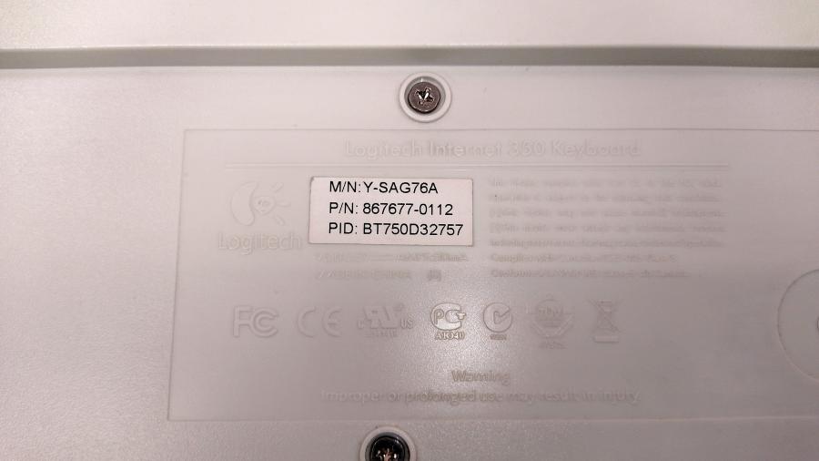 219-066-001 Клавиатура проводная Logitech Internet 350 Y-SAG76A PS/2 #5