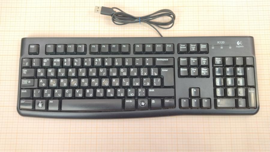 219-072-001 Клавиатура проводная Logitech Classic K120 #1
