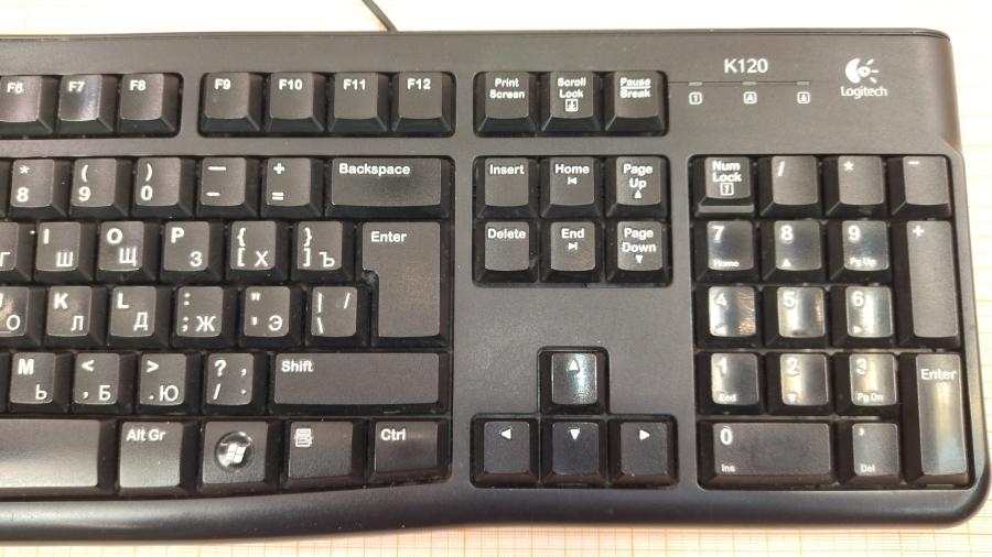 219-072-001 Клавиатура проводная Logitech Classic K120 #3