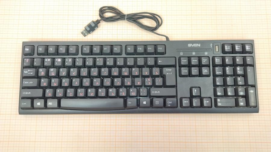 219-073-001 Клавиатура проводная SVEN Standard  304 #1