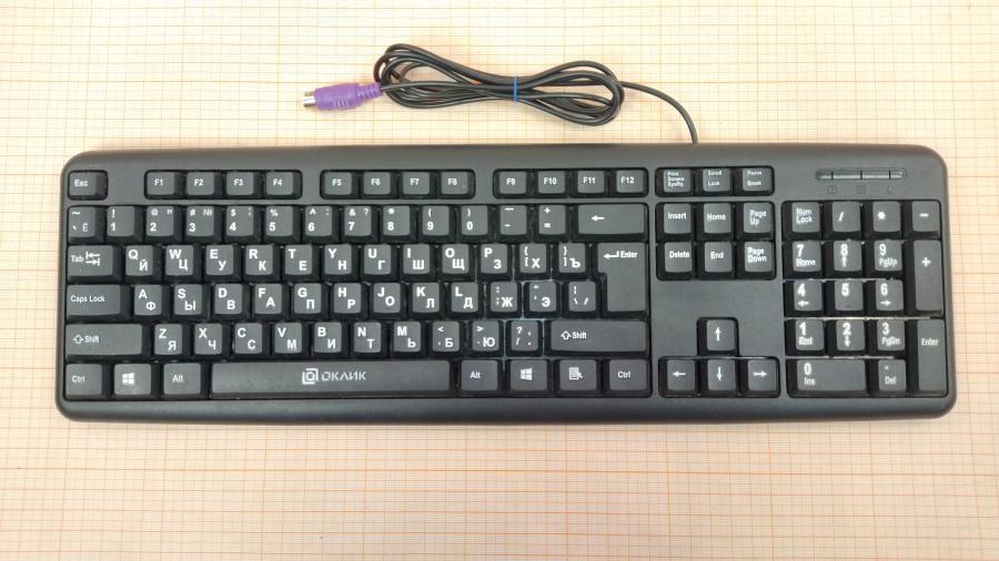 219-064-002 Клавиатура проводная OKLICK 180M #1